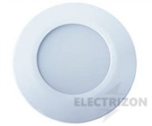 DOWNLIGHT LED 10W. PLATA. LUZ CÁLIDA 3000K