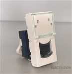 TOMA RJ45 UTP CATEGORÍA 5e 1 MÓDULO BLANCA LEGRAND